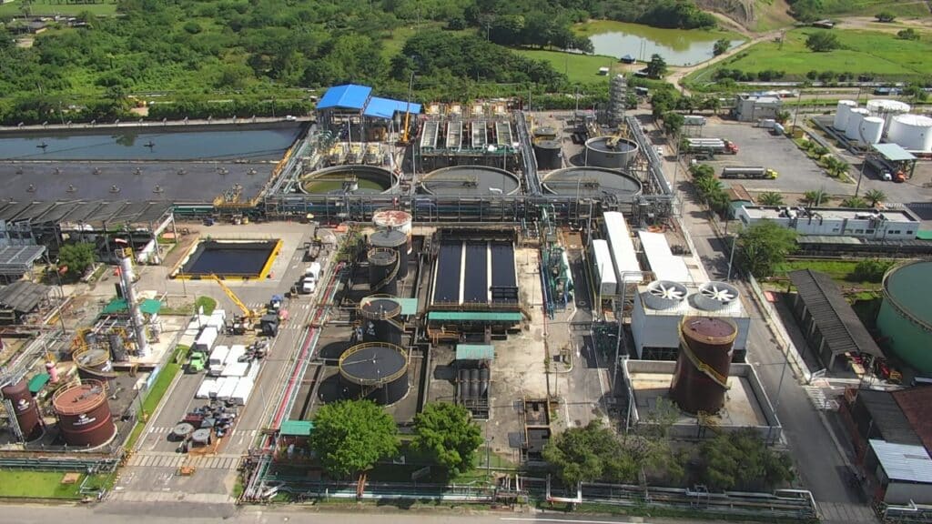 Ponen en marcha fase de planta de tratamiento de aguas residuales de la refinería de barrancabermeja