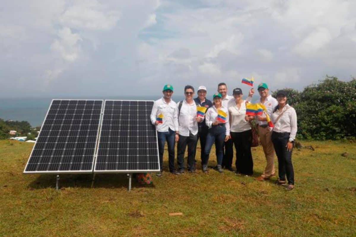 Ecopetrol inició la construcción de la primera granja solar en providencia